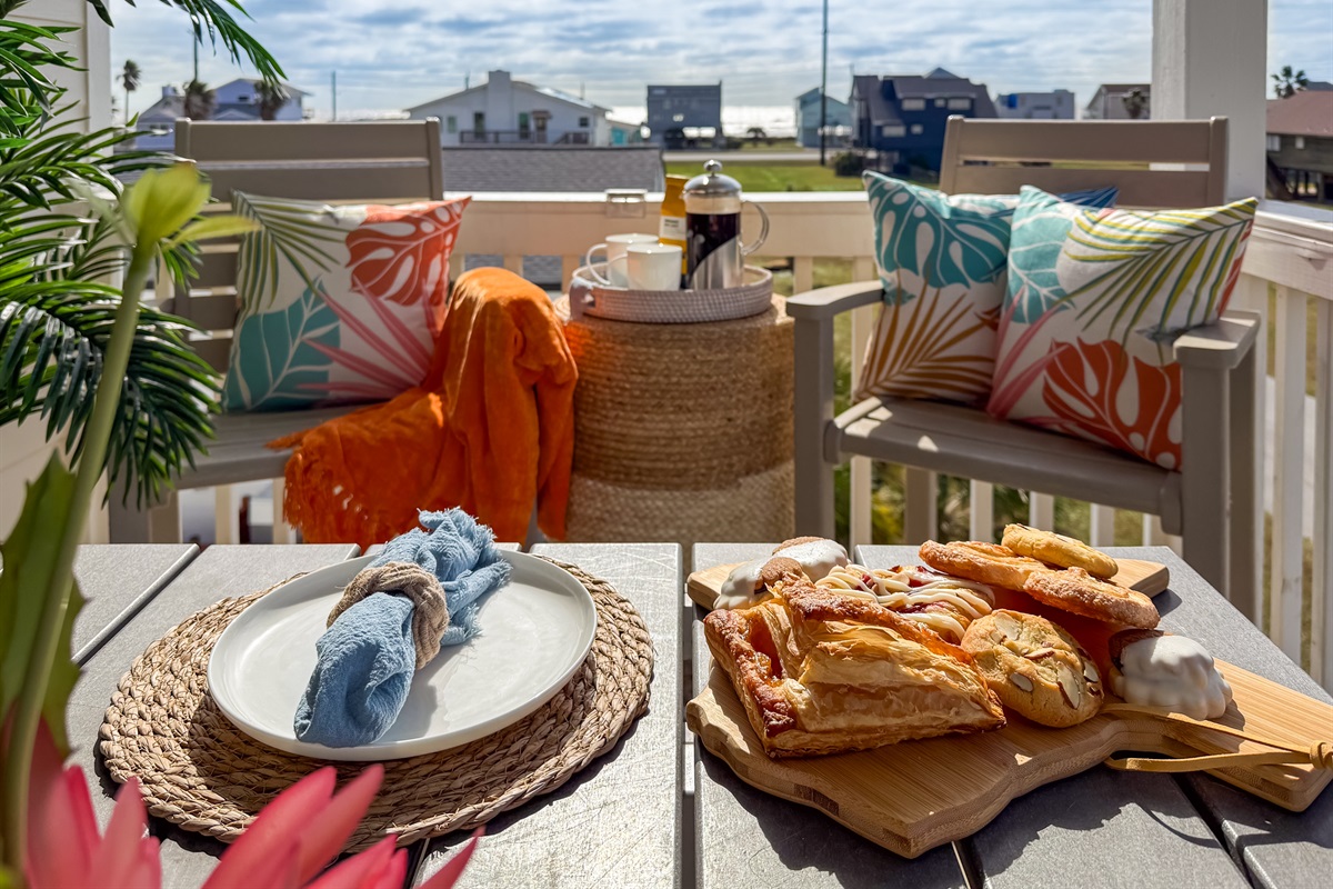 Take in the ocean breeze and amazing views&hellip;