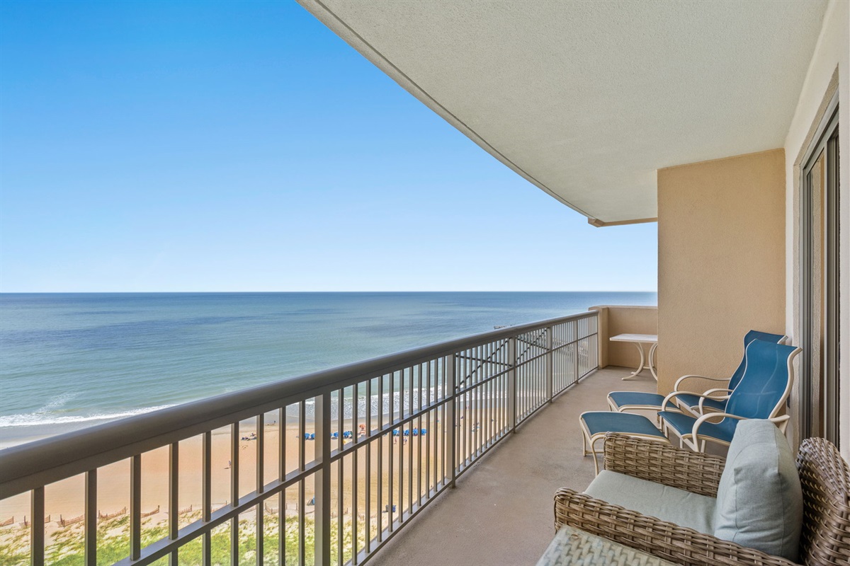 Ocean Front Balcony