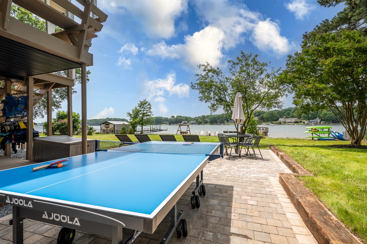 Outdoor Ping Pong Lakefront