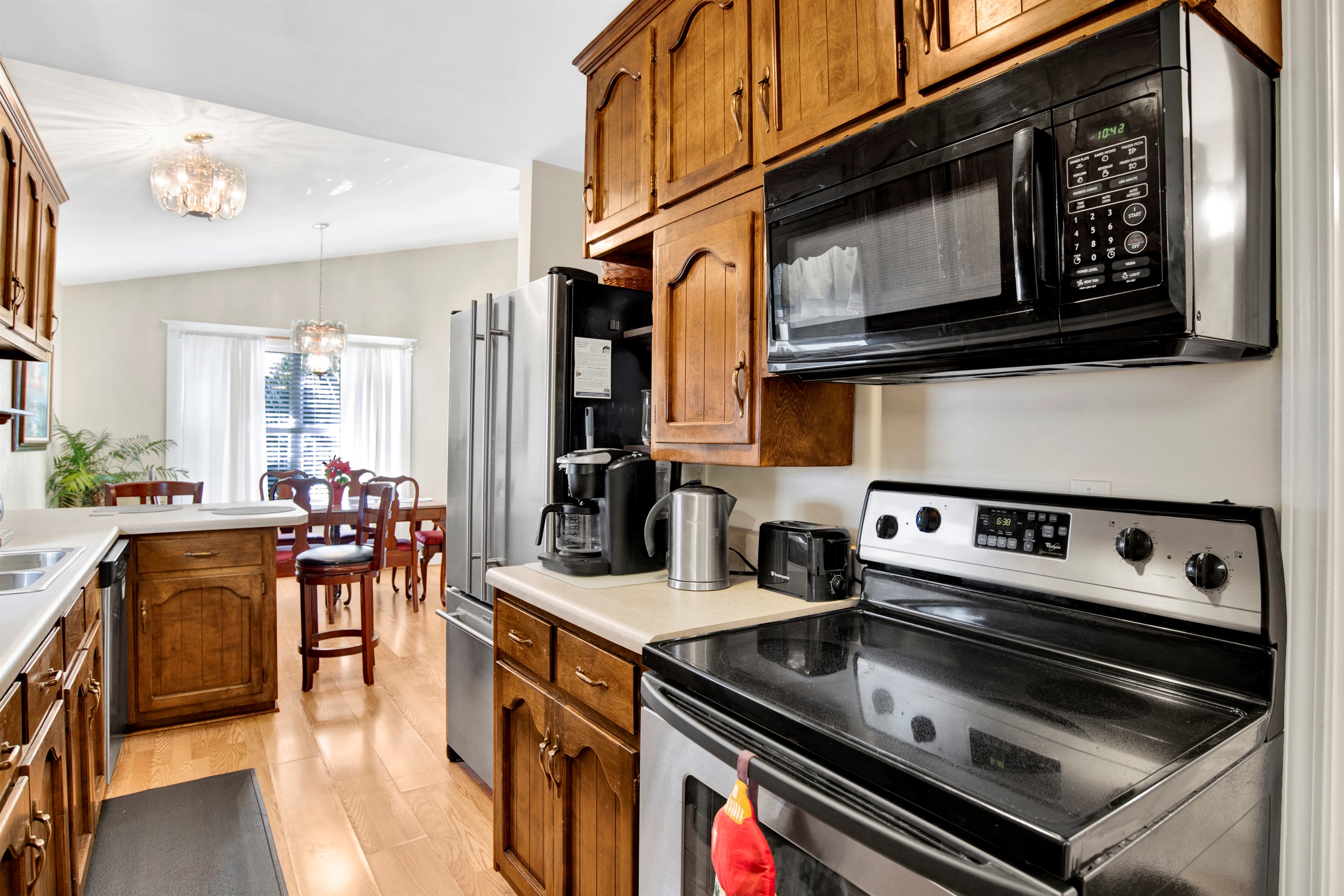 Fully equipped kitchen