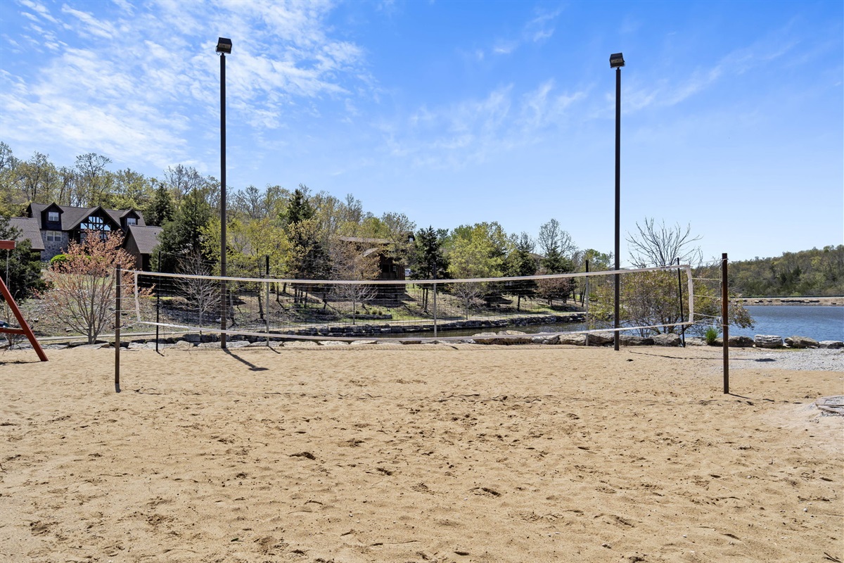 Sand volleyball!