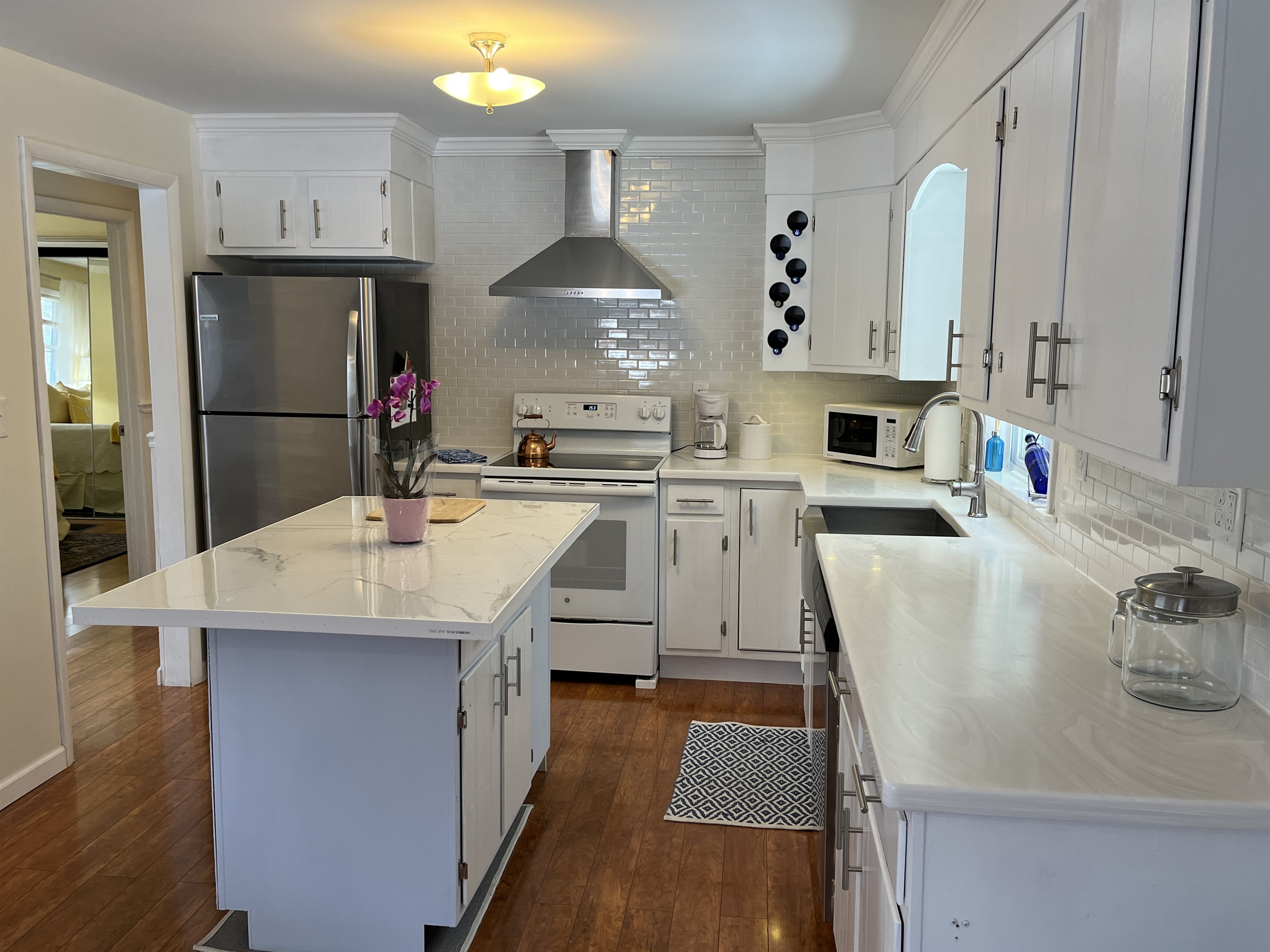 Newly remodeled kitchen