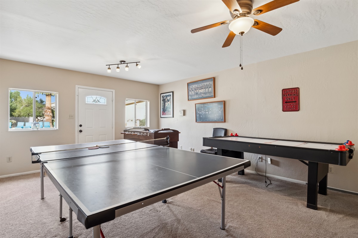 Airconditioned Game Room