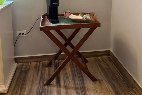 Keurig Coffee Station in Guest House