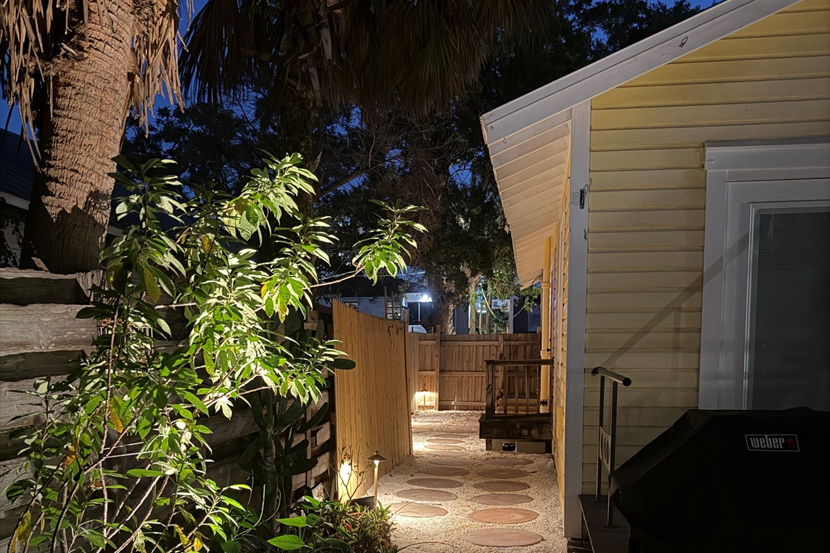 Side of Home From Back Porch Area