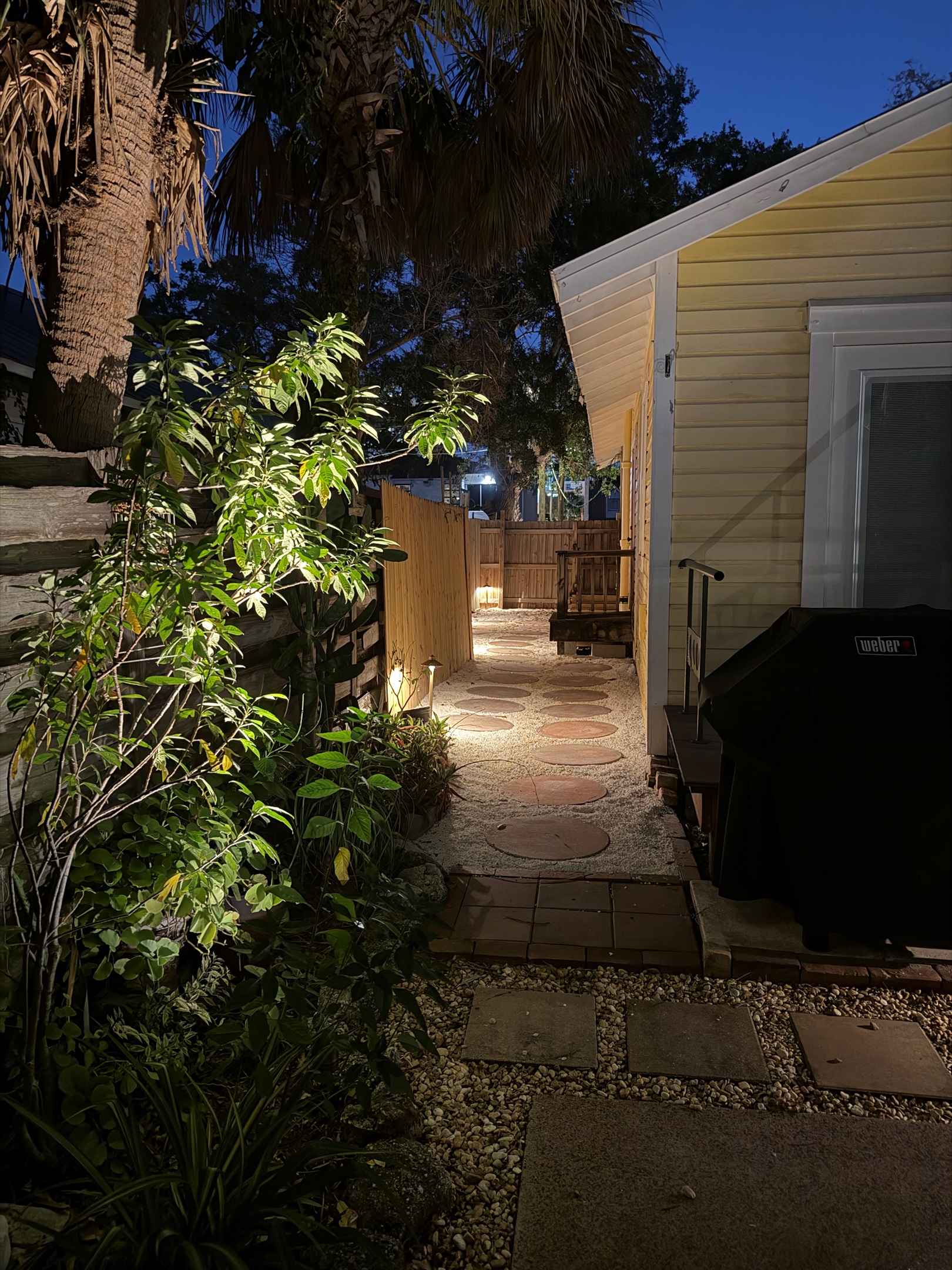 Side of Home From Back Porch Area