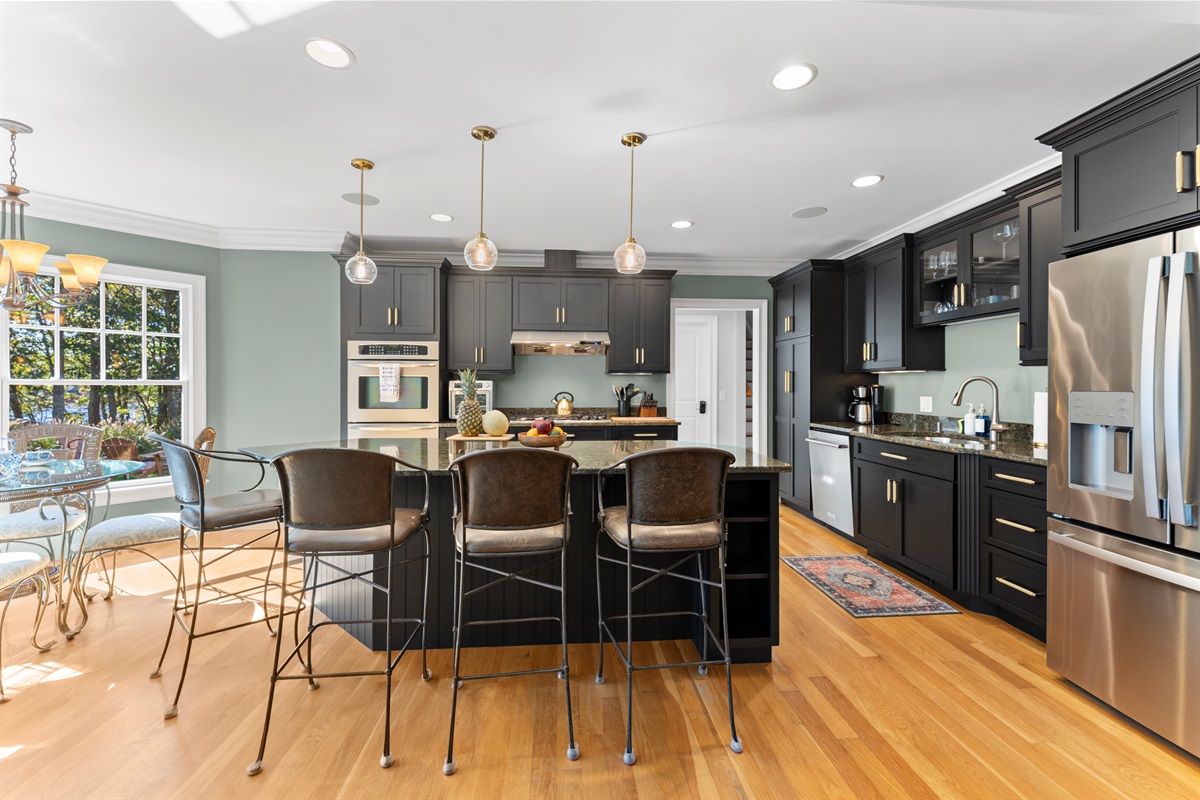 Our fully equipped kitchen makes cooking feel effortless