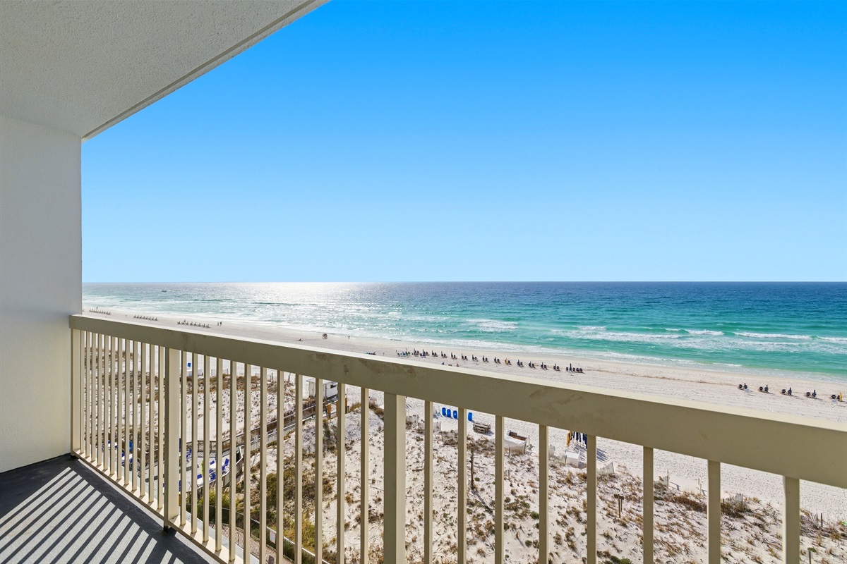 sun rises from East... Amazing view from our balcony...