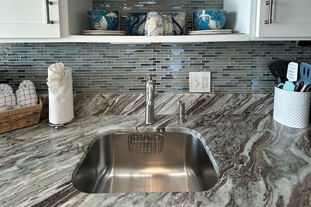 Beautiful coastal touches in this condo