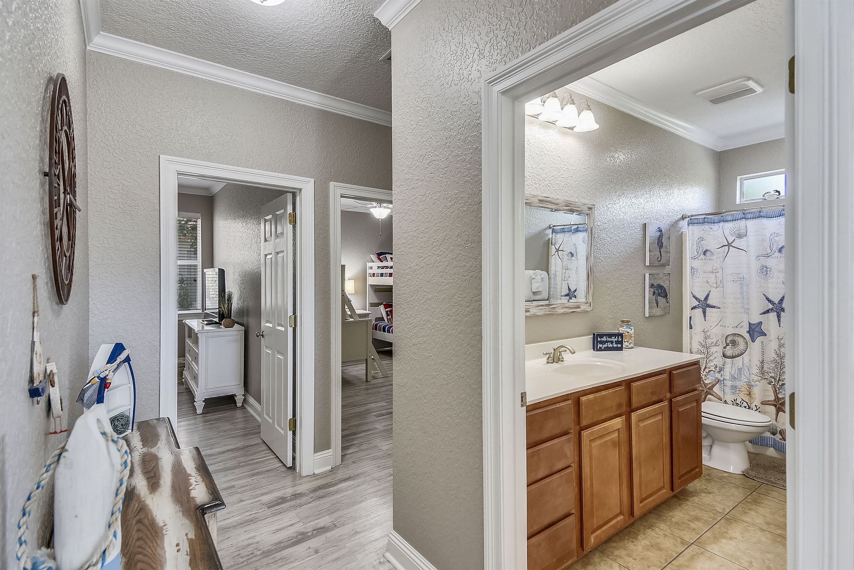 View of 2nd floor hallway