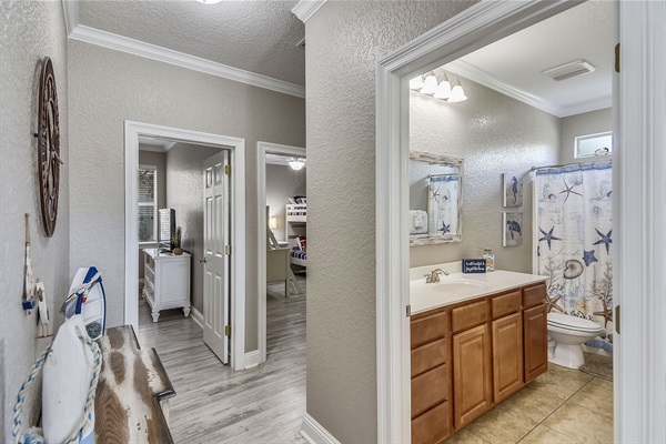 View of 2nd floor hallway