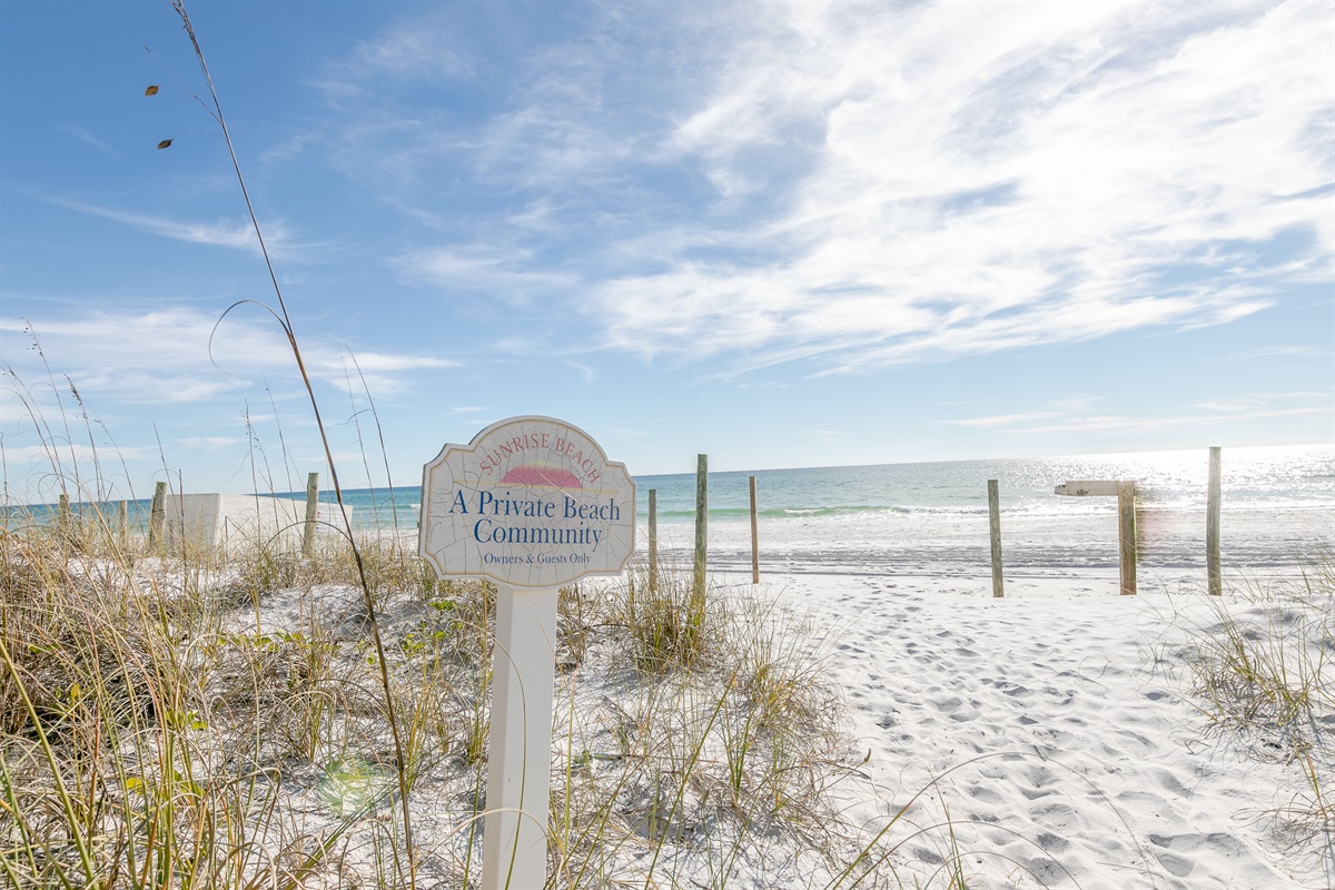 Private Beach
