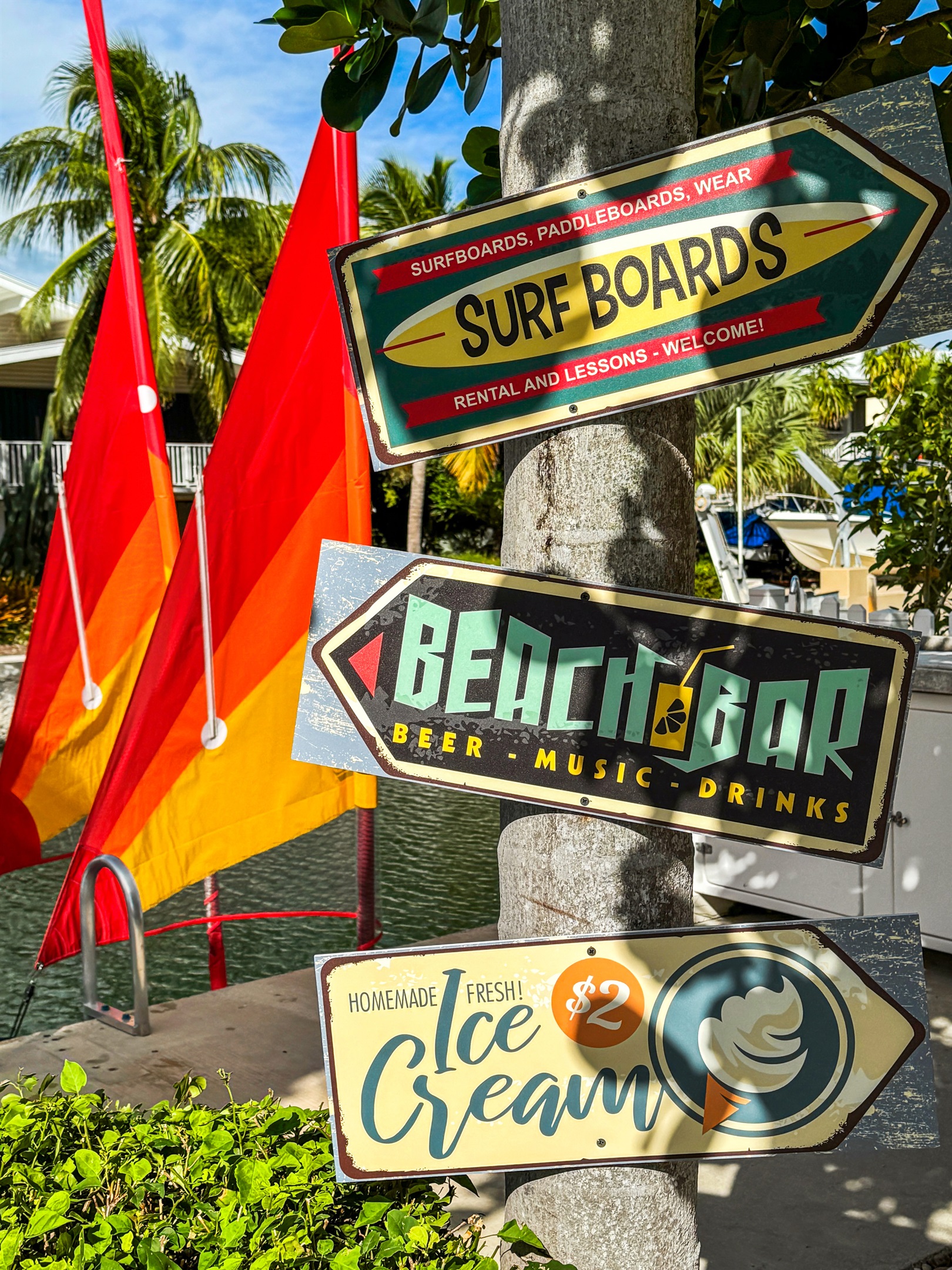 All the while being right next to the canal access.