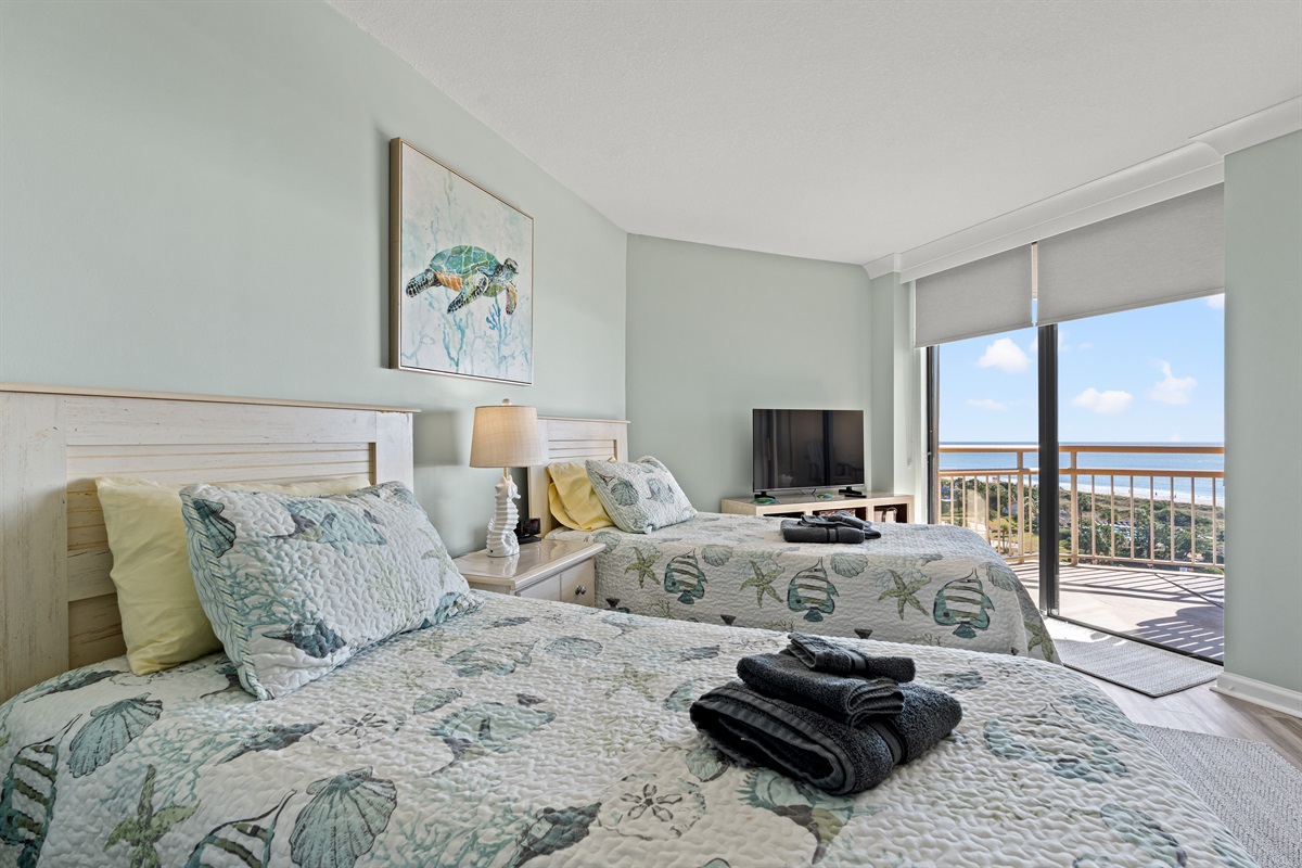 Guest Bedroom w. Main Balcony Access