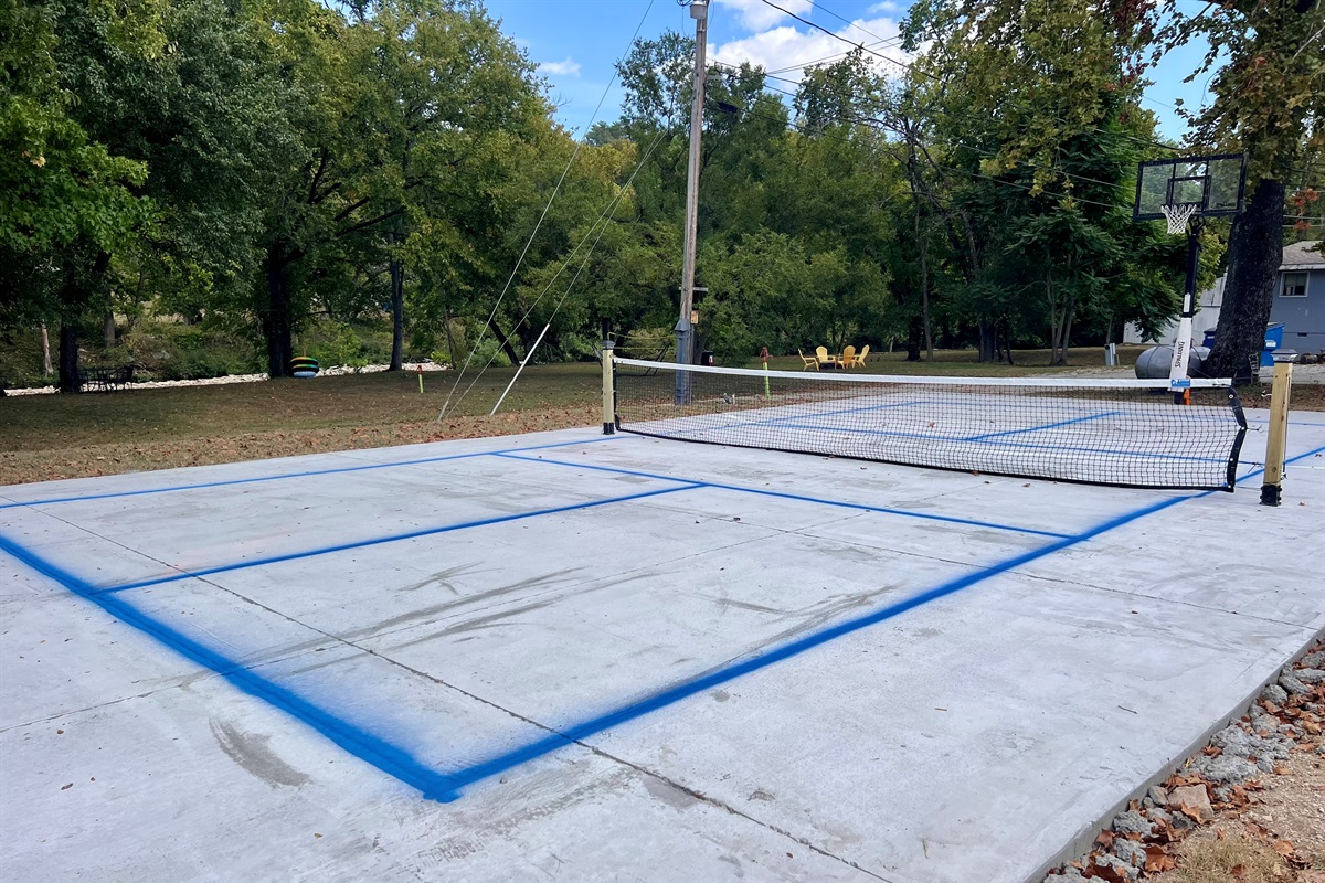 Pickleball and basketball Court.