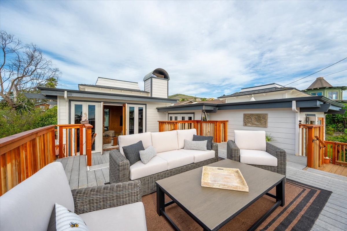 relax at the viewing deck