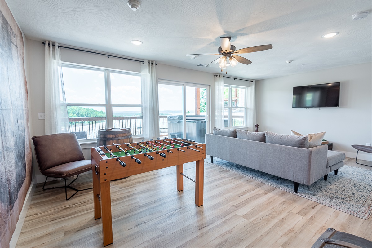 Downstairs Living Area