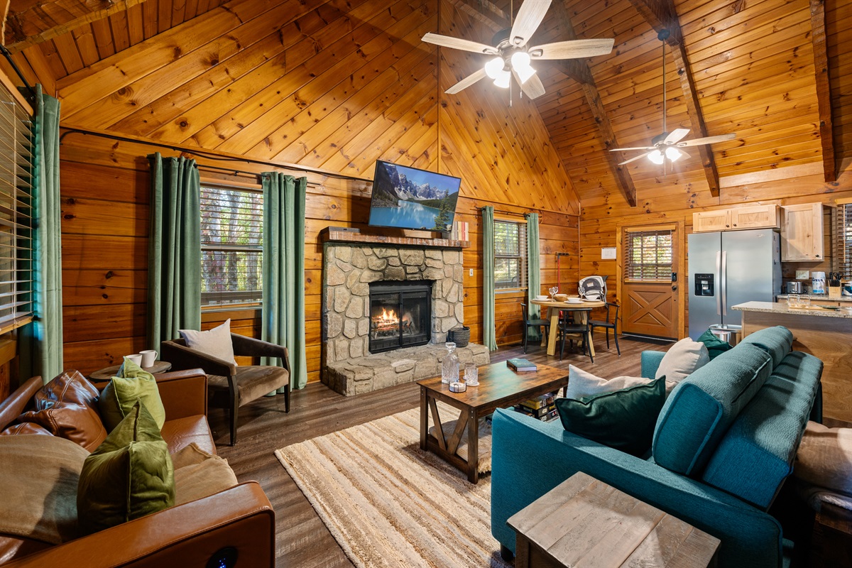 Wood Burning Fire place