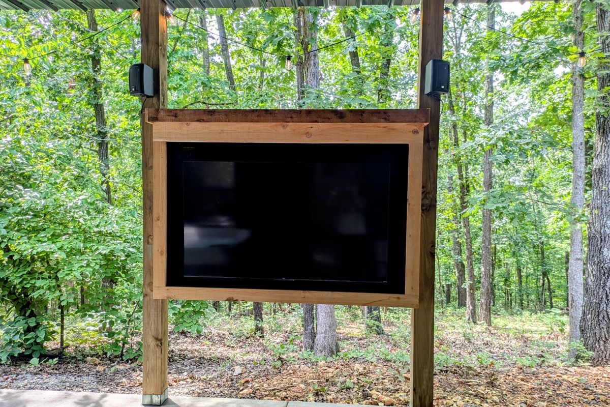 Watch the big game outside!