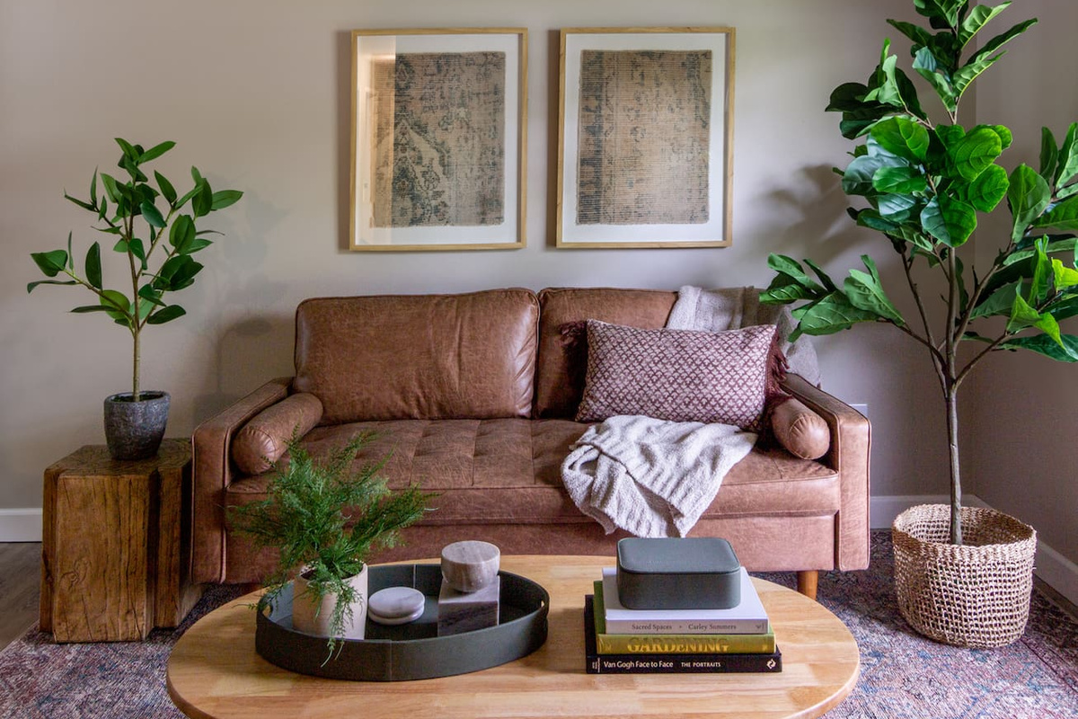 Tucked-in reading nook with plenty of natural light for lazy afternoons.