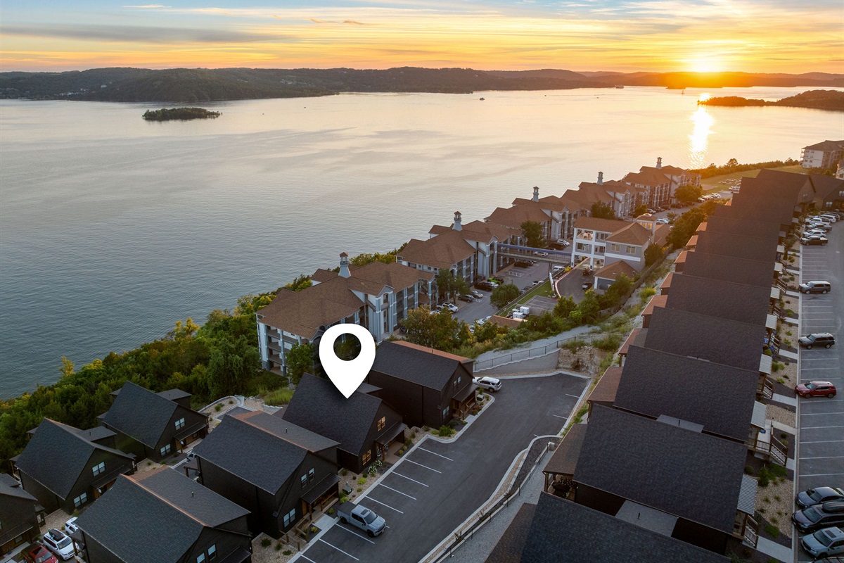 Located right off Table Rock Lake!