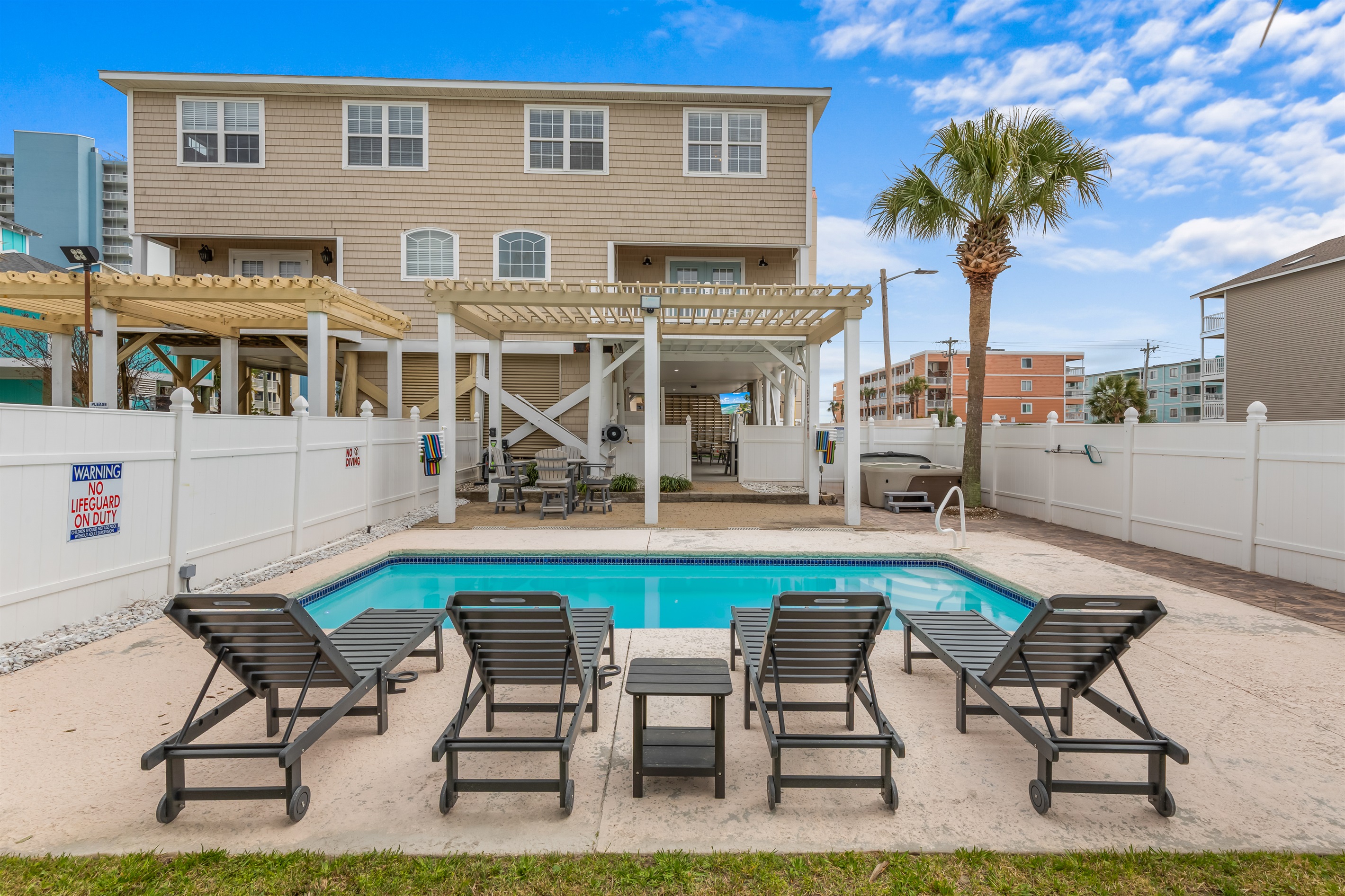Pool and Hot Tub Time!