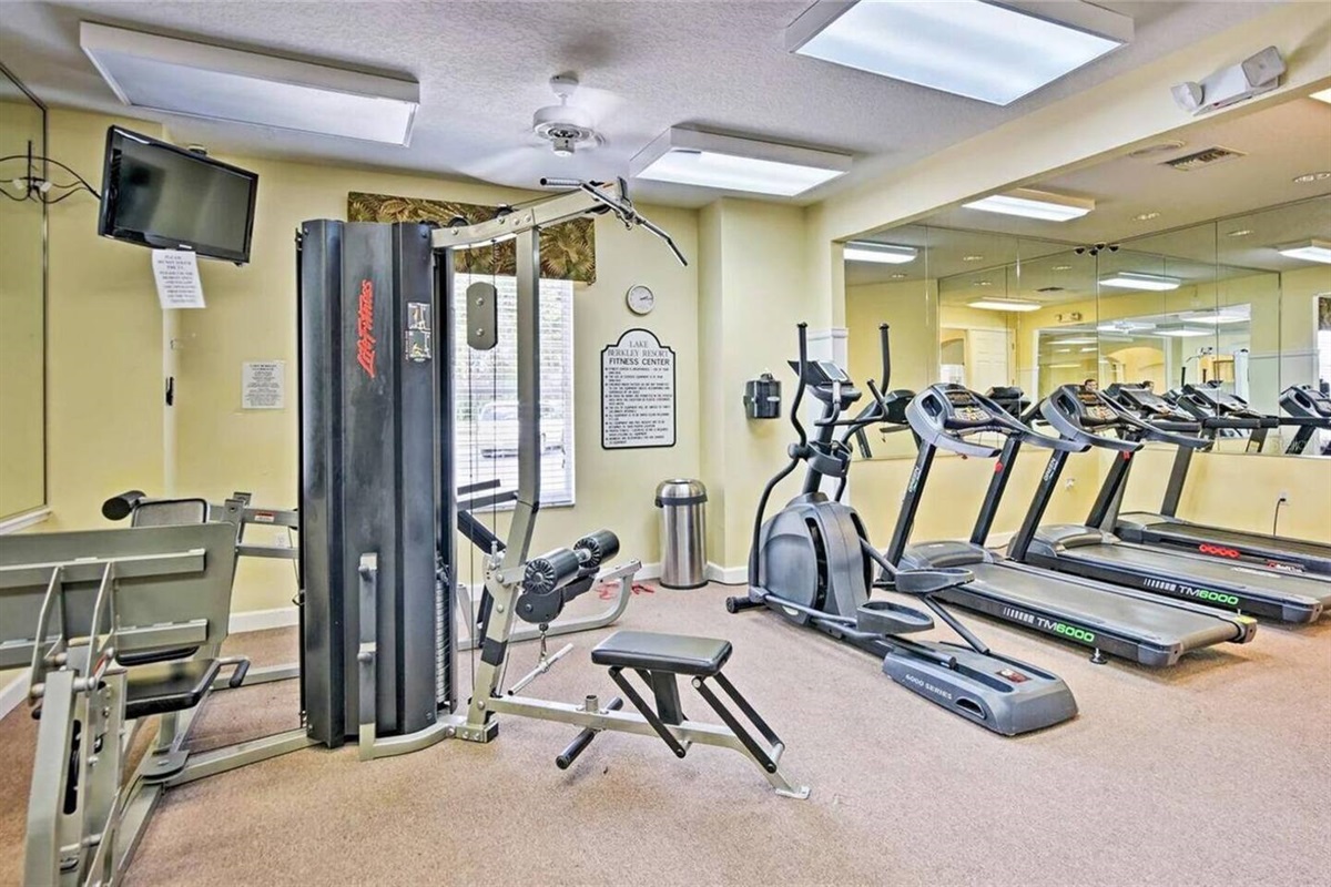 Clubhouse gym