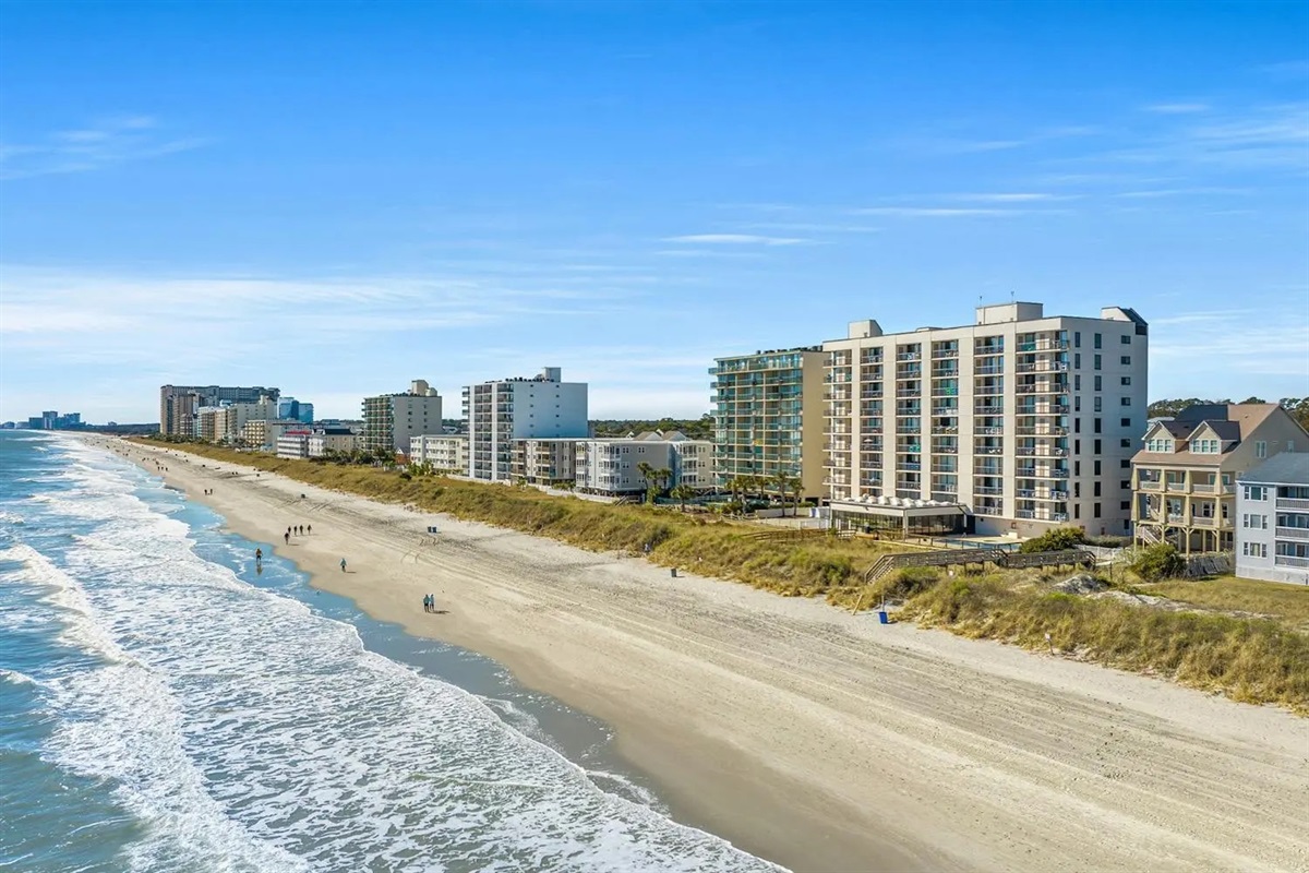 Beach view of WaterPointe II