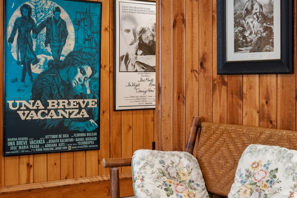 Tastefully unique decor throughout. 