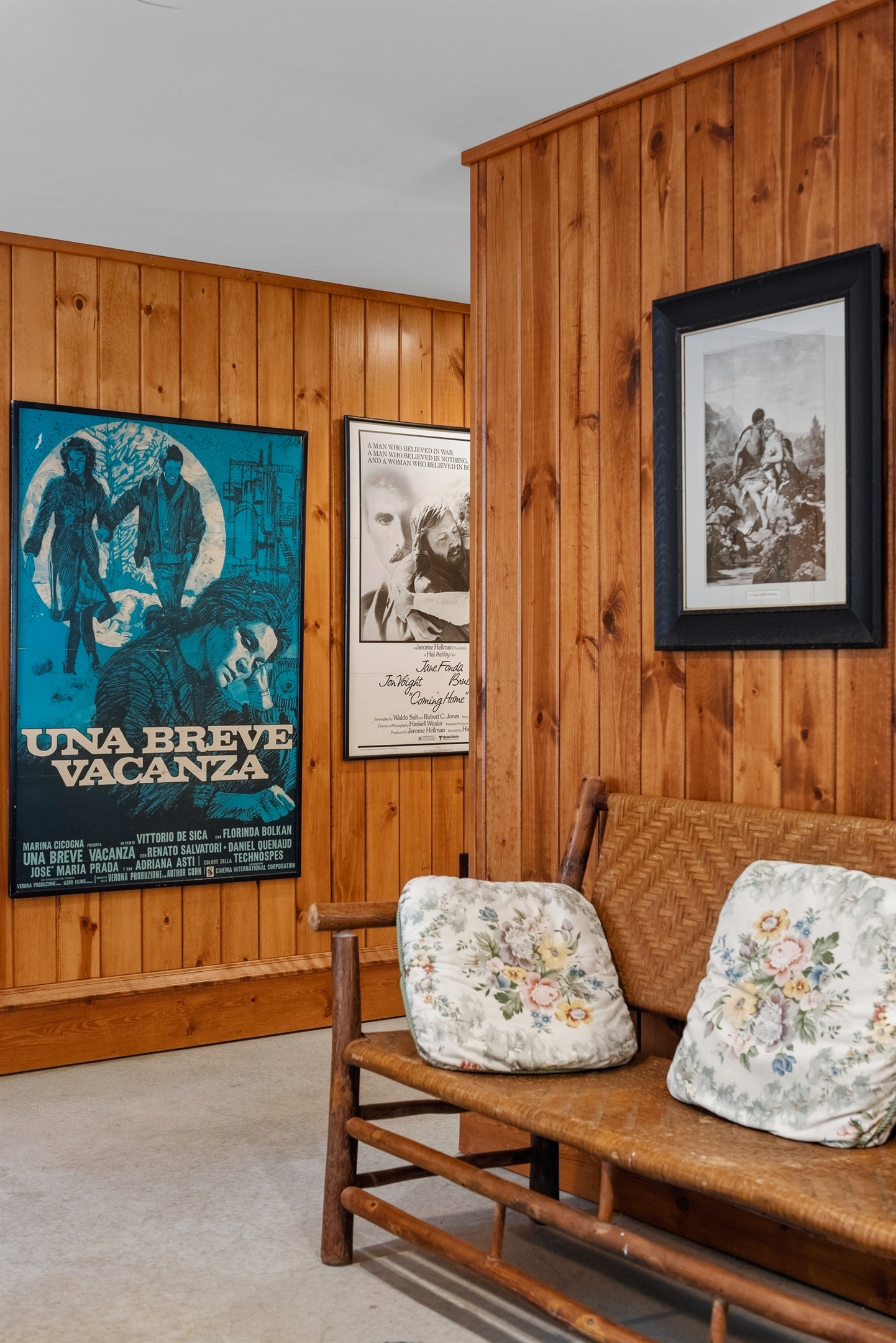 Tastefully unique decor throughout. 