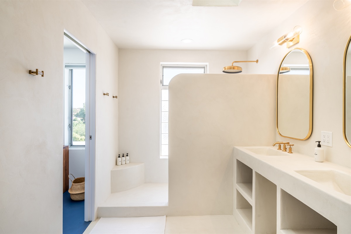 Moroccan (Tedelakt) bathroom with Kohler fixtures