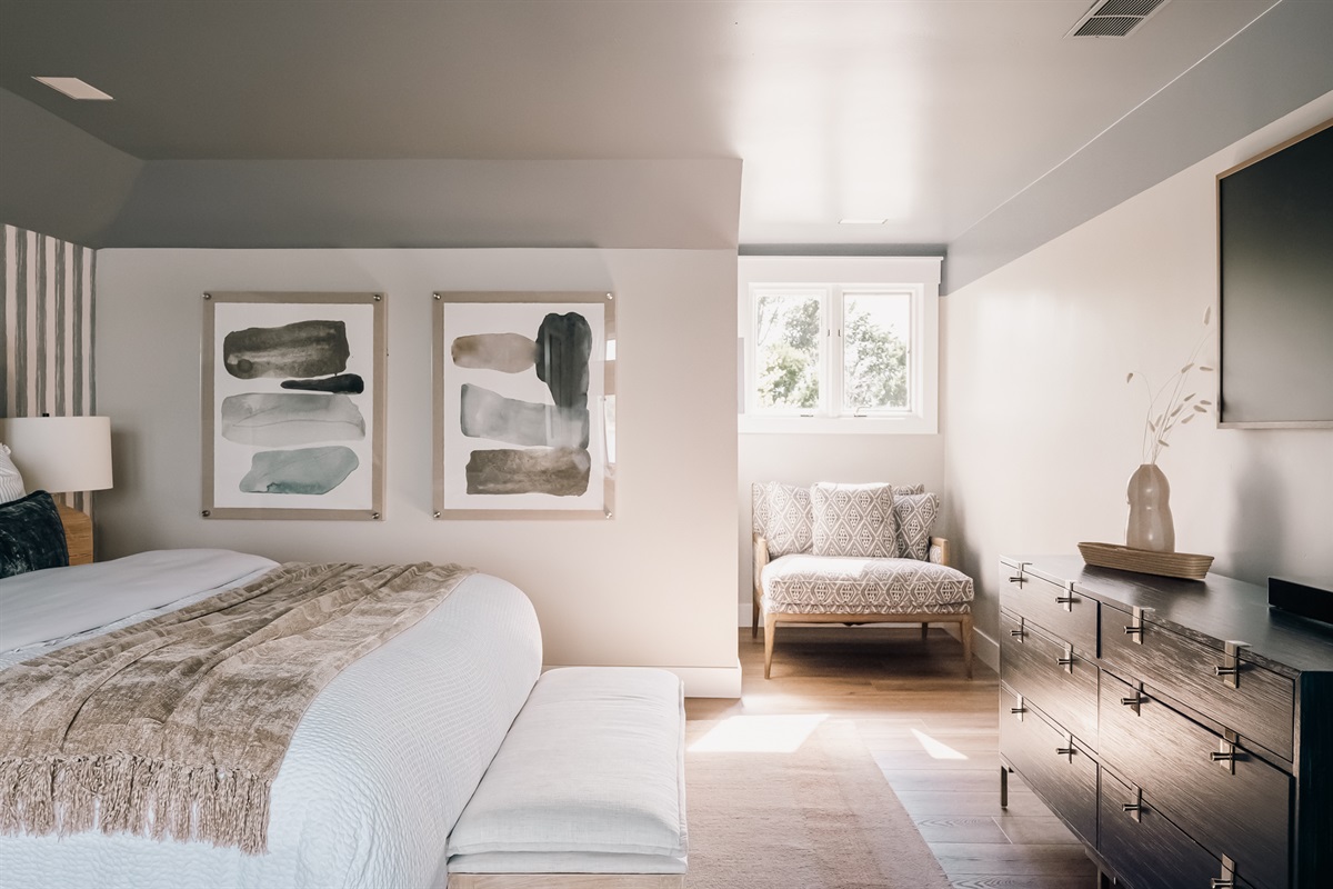 King bedroom with views!
