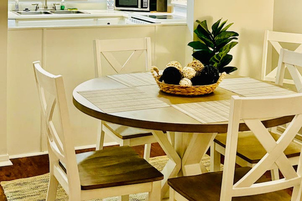 Dining table for four