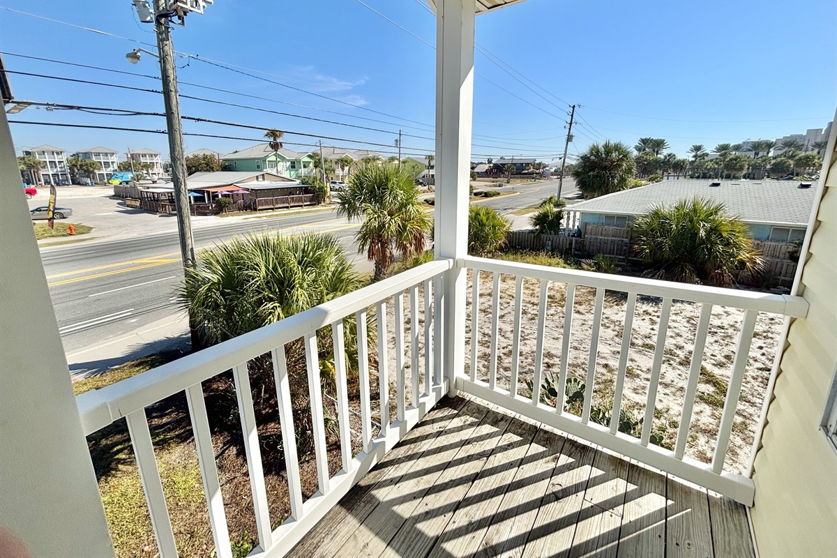 Private balcony off master suite!