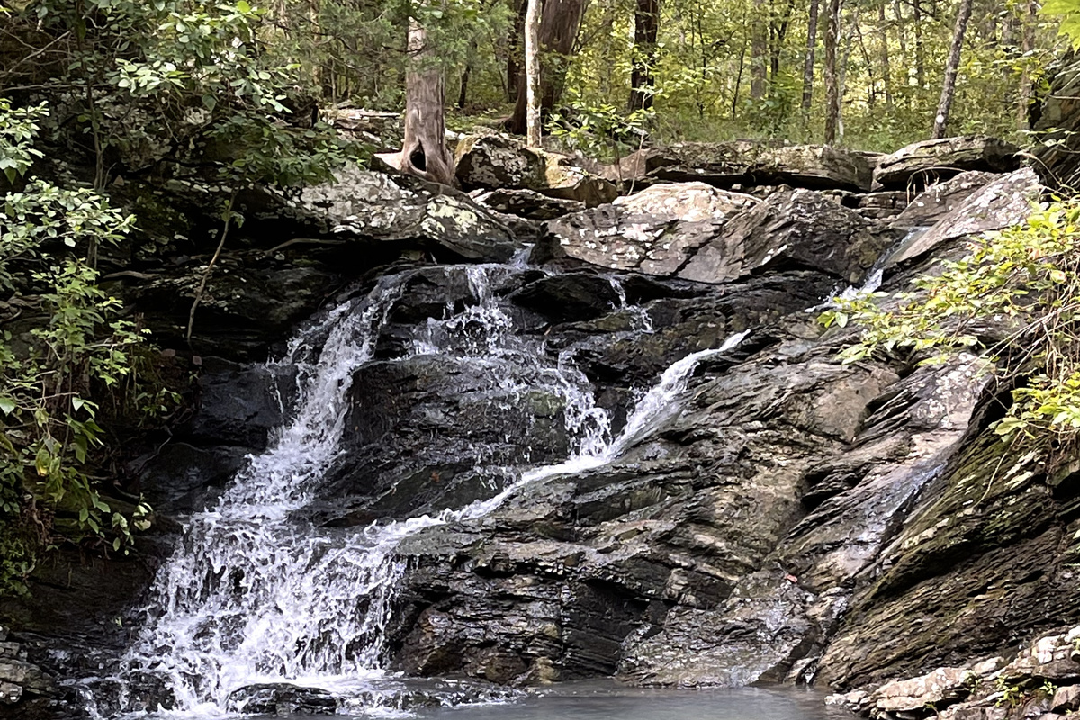Nearby attraction, not on property: This scenic waterfall and stream are a short drive from First Kiss. Guests love exploring this nearby hike, and we’re happy to share local tips before your stay.
