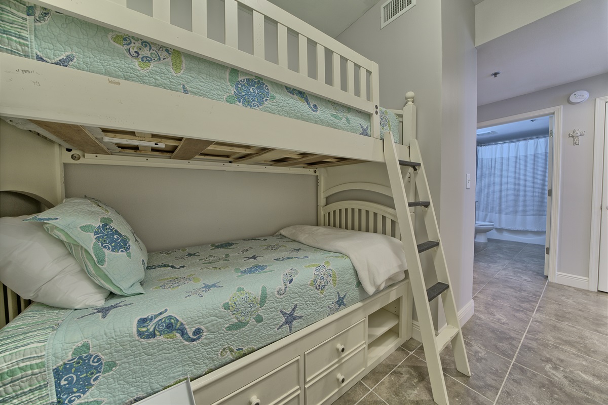 Bunk room & Bathroom 3 Across the Hall