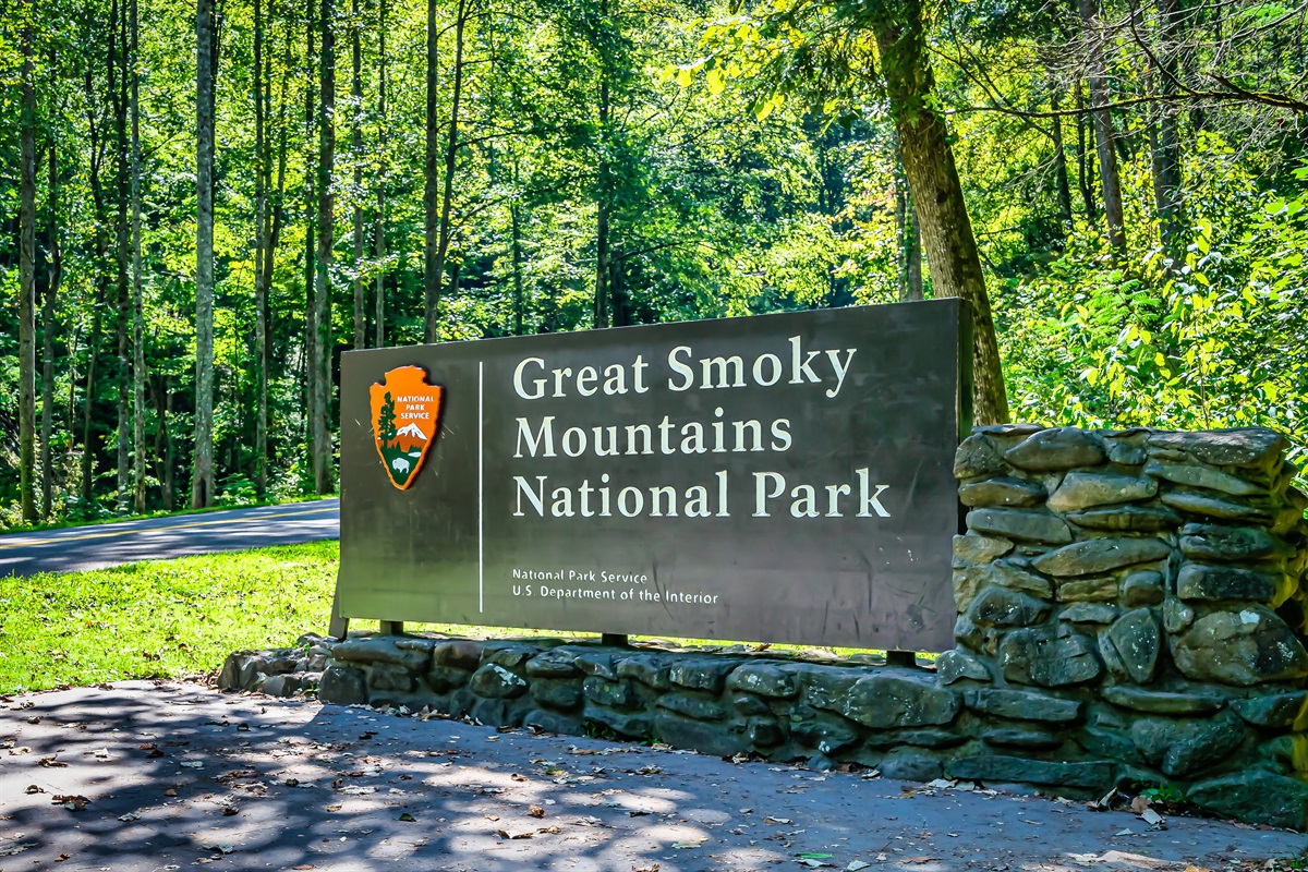 Enjoy hiking or driving through the Great Smoky Mountains National Park.