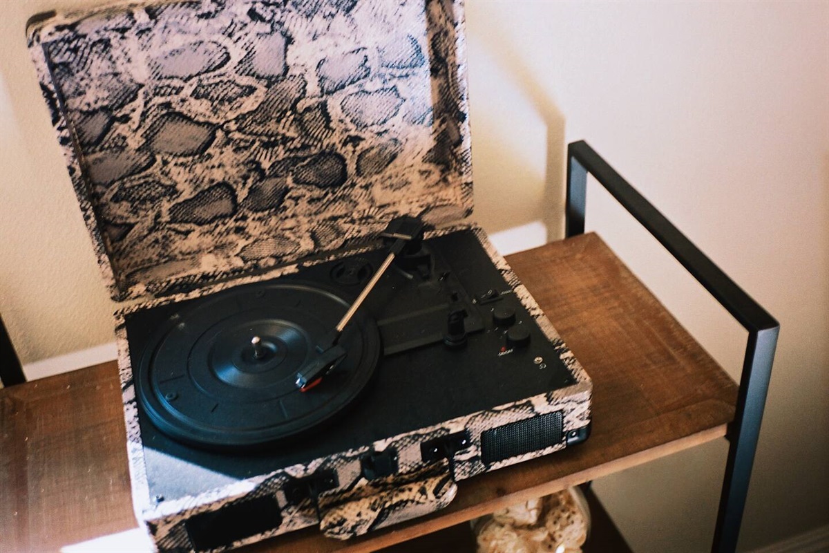 We have a record player. Bring your vinyl. 