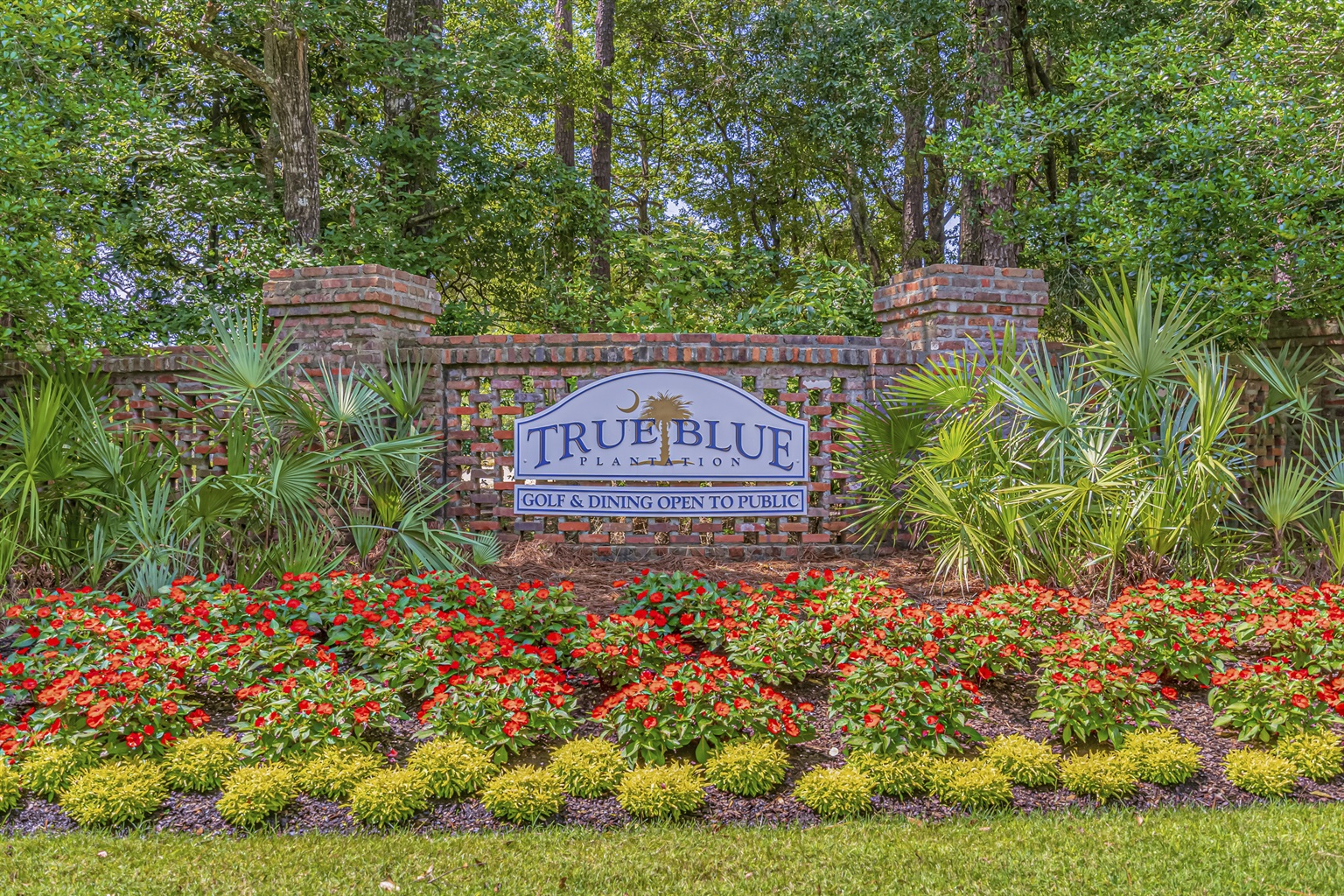 Located inside True Blue Golfing community