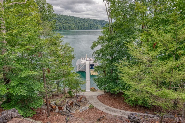 Dock View From Lower Level Deck