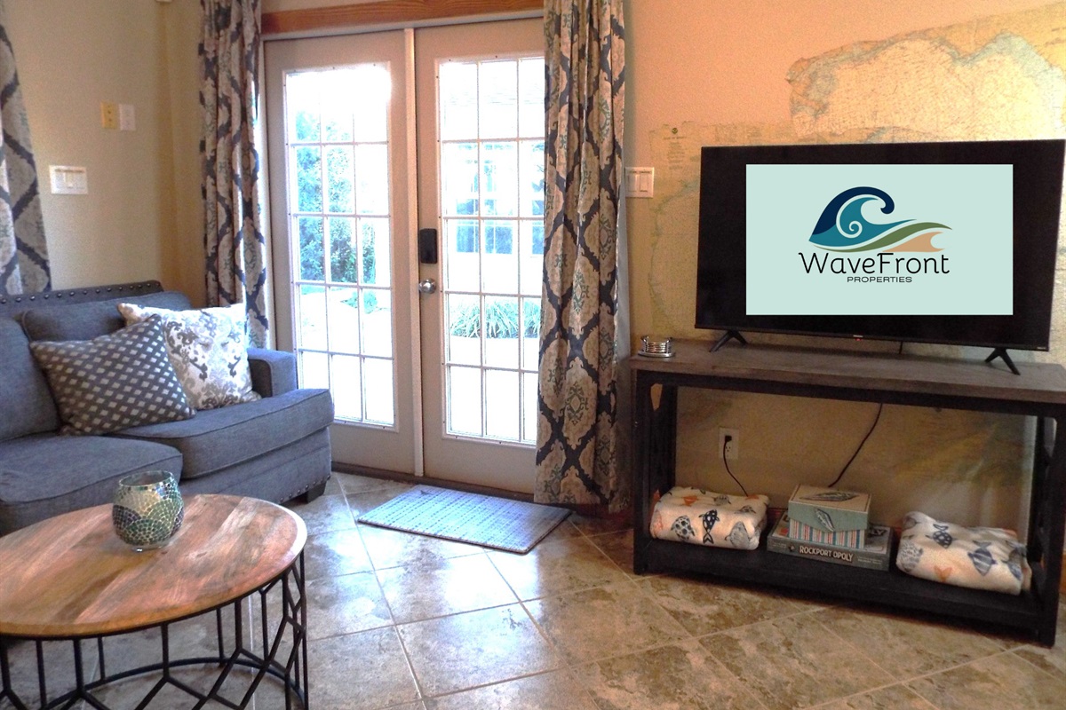 Flat screen in Side B