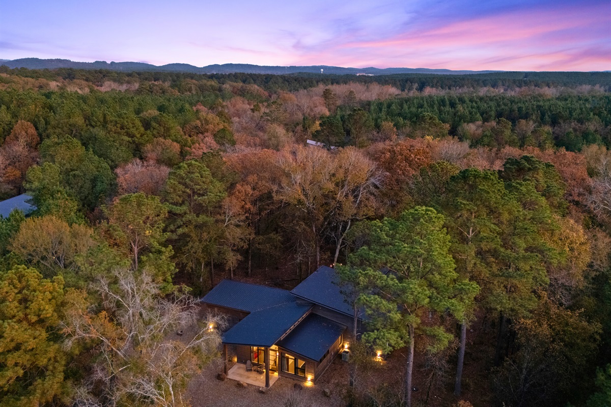 Secluded location surround by nature