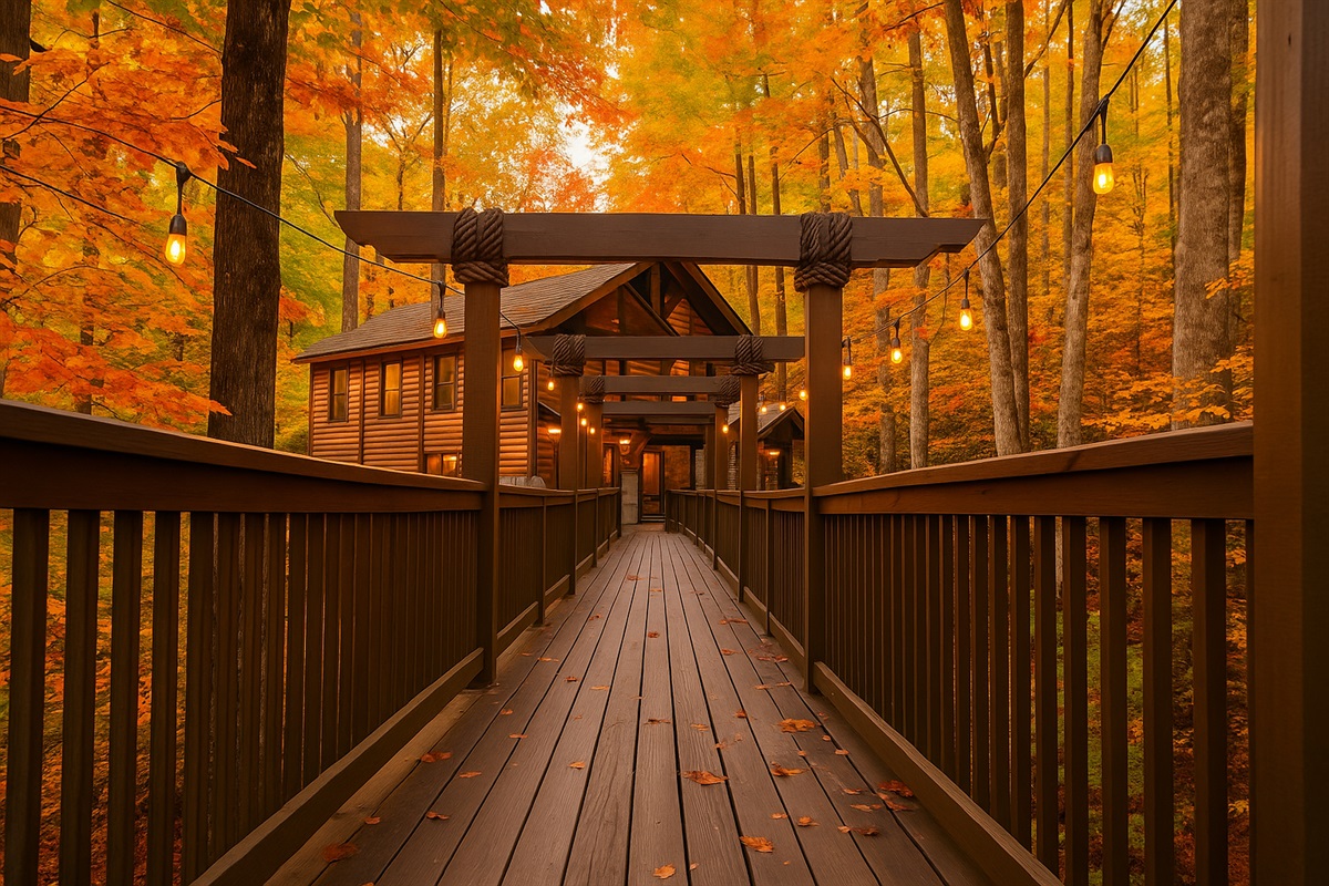A beautiful warm fall afternoon with endless views of nature 