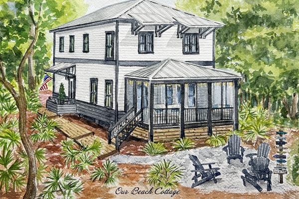 Artist drawing of Zee by the Sea