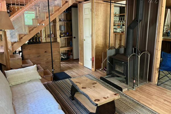 Main room, closet and utility area.