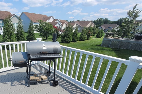 Barbecuing is a great way to meet the neighbors