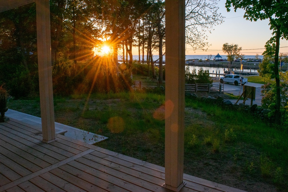 &ldquo;Relax in comfort with marina views, natural light, and elegant finishes throughout the living space.&rdquo;