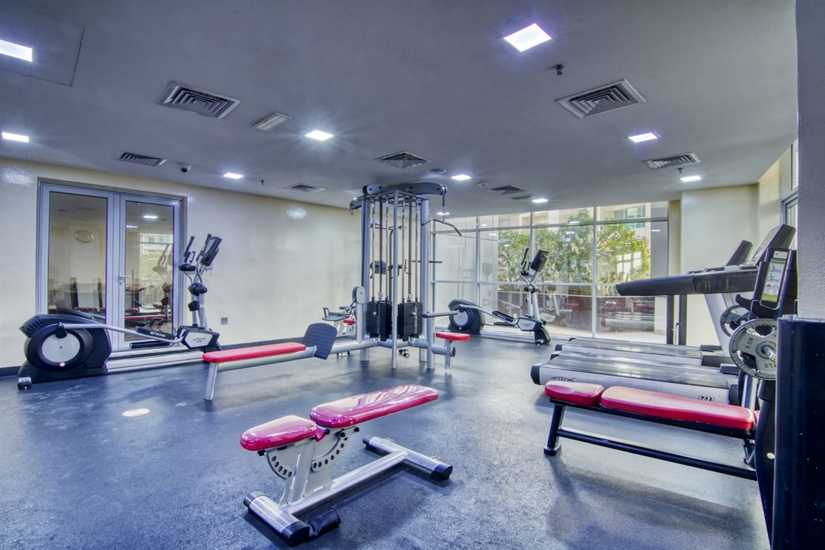 Fully equipped gym