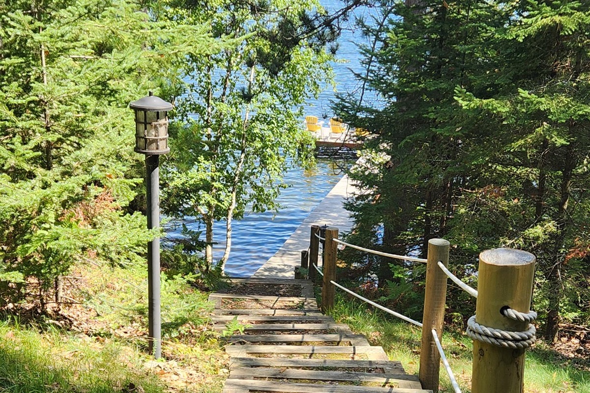 Steps to Dock
