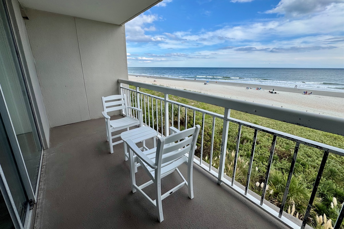 Balcony in Main Bedroom